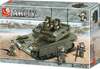 Produktbild von Sluban - Army - Konstruktionsspielzeug - Tank