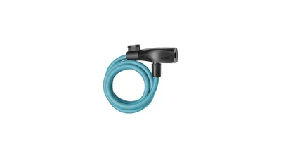 Produktbild von AXA 5011679, Kabelschloss, Schwarz, Blau, Stahl, Schlüssel, 1200 mm, 8 mm