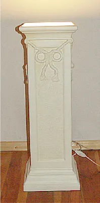 Produktbild von Säulenlampe Säule Lampe Steh Leuchte Skulptur Stand Leuchten Figur Skulpturen