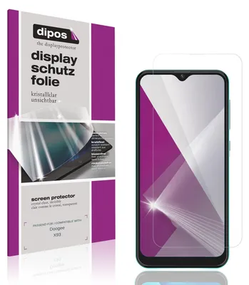 Produktbild von 4x Schutzfolie für Doogee X93 klar Displayschutzfolie Folie Display Schutz dipos