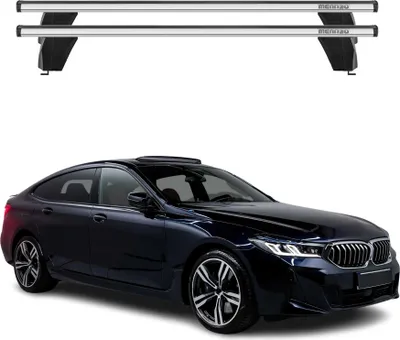 Image de Menabo Barres de toit transversales pour BMW Série 6 Gran Turismo G32 17-25 Gris