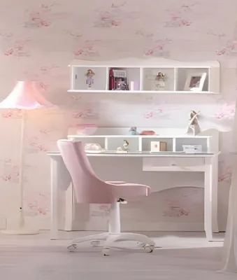 Immagine prodotto di Scrivania moderna in legno bianco dal design elegante