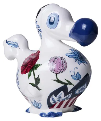 Produktbild von Heinen Delfts Blauw – Dekorfigur Dodo, "Sieben Rosen", Kollektion "The Heritage"