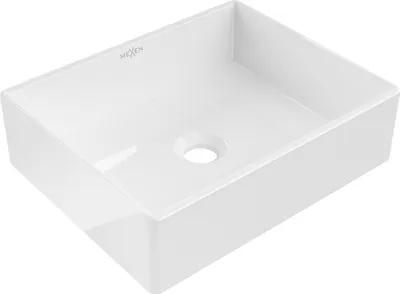 Produktbild von Mexen Goya Aufsatzwaschbecken 40 x 32 cm, Weiß - 22184000