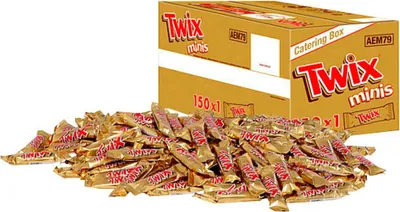 Produktbild von TWIX Minis Schokoriegel 150 St.