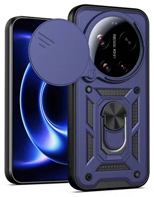 Zdjęcie produktu dla Techsuit etui z serii CamShield przesuwaną Xiaomi 17 Ultra - niebieskie