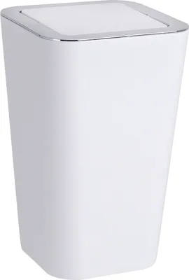 Produktbild von WENKO Schwingdeckeleimer Candy White 18 x 28,5 x 18 cm