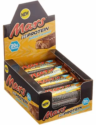 Produktbild von Mars Hi-Protein Bar, Eiweißriegel - 12x 59g Riegel - Original