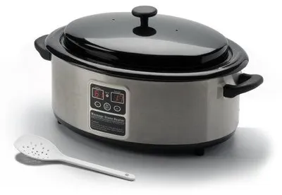 Obrázek produktu pro Habys Hot Stone Warmer | Ohřívač kamenů | Kapacita 6 l | Digitální ovládání | pro masáže, terapii a kosmetiku