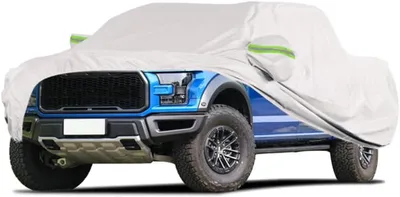 Productafbeelding van Autocover voor pick-ups, autotextiel voor Ranger, Hilux, Tacoma en meer, autocover van 5,4 x 2 meter, volledig garage-effect, waterdicht autocover