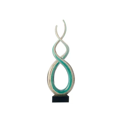 Immagine prodotto di Scultura 38 bianco/turchese Rotate