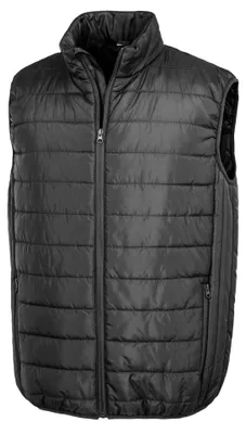 Image de Result Core - Gilet matelassé « Promo » pour homme LT674 (XXL) (noir)