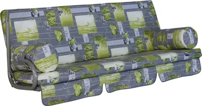 Produktbild von Angerer Hollywoodschaukel Auflage Trend Bambus grau
