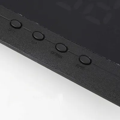Produktbild von OKWISH Wanduhren Digitale mit Hintergrundbeleuchtung, Anzeige von Datum,Wochentag und Temperatur,modernes Design für Wohnzimmer,Büro oder Schlafzimmer
