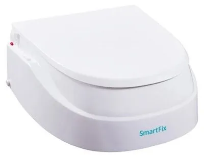 Obrázok produktu pre Nastaviteľné sedadlo na toaletu Dietz SmartFix bez podrúčok