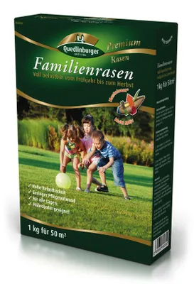 Artikelbild 2 von 'Familienrasen Mantelsaat Premium (1 kg)' aus der Kategorie Rasensamen
