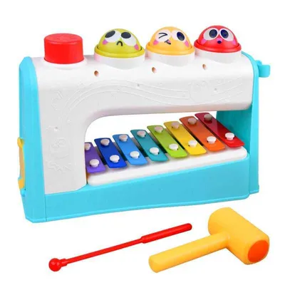 Produktbild von Becken mit Hammerschlagspielzeug 2in1 Za4531
