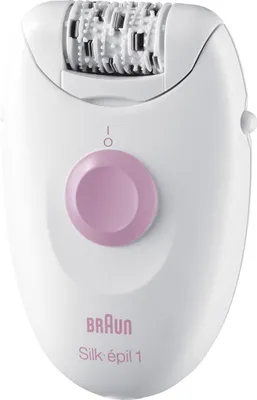 Zdjęcie produktu dla Braun Silk-épil 1 1-000, różowy, biały, 20 pęset, SoftLift, AC, Niemcy
