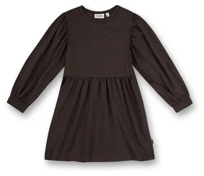 Produktbild von Sanetta Pure Mädchen-Kleid Dunkelbraun 80