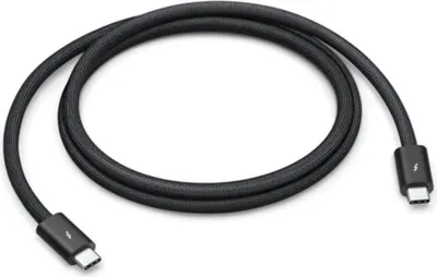 Image de Câble de charge Apple Thunderbolt 4 (USB-C vers USB-C) Pro - 1 mètre - Noir