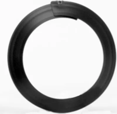 Produktbild von Firefix Mauerrosette schwarz bis 165 mm verst.
