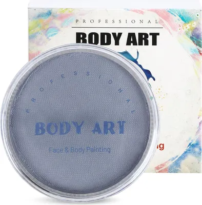 Produktbild von Profi-Schminke Gesichtsbemalung und Bodypainting 90g Aqua Farben Schwarz