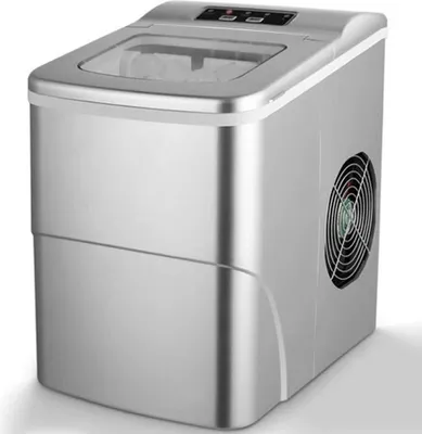 Obrázek produktu pro Výrobník ledových kostek PRO – 2 l – 2 velikosti – 12 kg/24 h – 9 kostek za 6 minut