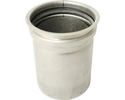Produktbild von Doppelwandfutter Ø80 mm mit Dichtung blank