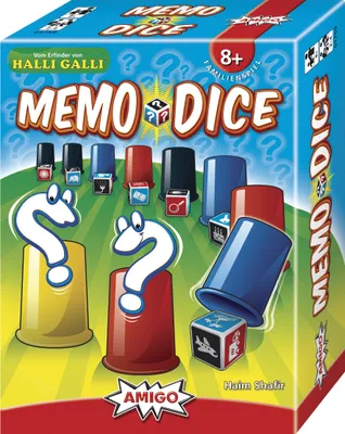 Produktbild von AMIGO Spiel + Freizeit 01759 - Memo Dice, Goldfarben