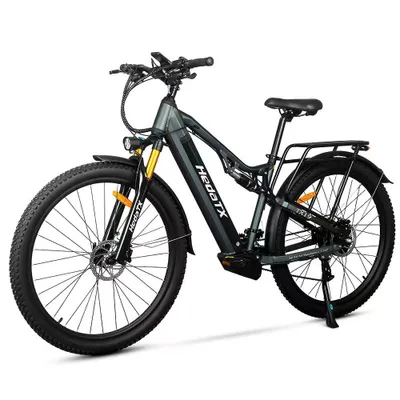 Produktbild von TX19 Mountain‑Elektrofahrrad für Erwachsene mit Gepäckträger, 48V 19,2Ah, 27,5‑Zoll All‑Terrain‑Geländereifen, hydraulische Scheibenbremsen, 150kg