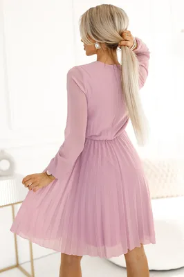 Productafbeelding van Numoco Dames mini-jurk Isabelle, lichtroze, maat XL