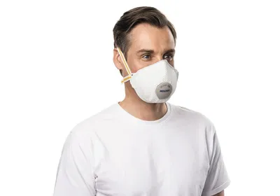 Produktbild von Atemschutzmaske Air Plus ProValve 340801 FFP3/V R D m.Ausatemventil 5St./KT