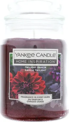 Produktbild von Yankee Candle Twilight Dahlia Duftkerze im Glas 538g Floraler Duft