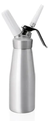 Produktbild von 2x Siphon / Sahnespender 1 L mit 3 Spritztüllen und Reinigungsbürste