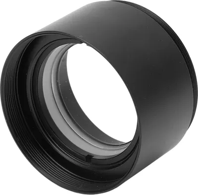 Immagine prodotto di Obiettivo del microscopio 0,5X 48 mm filettatura blu Luce di blocco Microscopio Obiettivo Accessorio (nero)