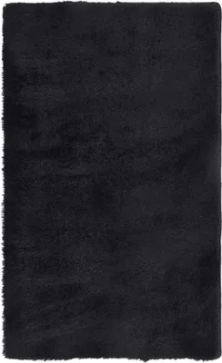 Immagine prodotto di Tappeto Shaggy a Pelo Lungo NAVARRA Nero 60x100 cm poliestere