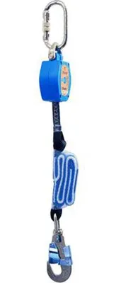 Immagine prodotto di Dispositivo di sicurezza anticaduta Blocfor 1.8A ESD 150 kg con riavvolgimento automatico TRACTEL - 70592