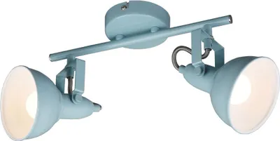 Obrázek produktu pro Stropní bodové svítidlo Stropní světlo Stropní bodové svítidlo otočné 40W 2x E14 Mint metal