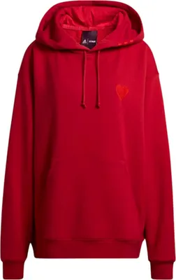 Image de Femmes Adidas x Ivy Park Ivp Sweat à capuche Coton rouge S