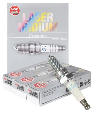 Image de Kit de 3 bougies d'allumage NGK MR7BI-8 IRIDIUM, compatibles avec les motos