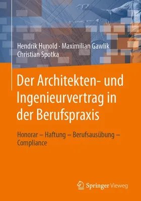 Produktbild von Der Architekten- und Ingenieurvertrag in der Berufspraxis