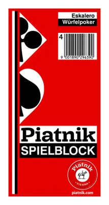 Produktbild von Eskalero Yatzee Block 10Er 296390