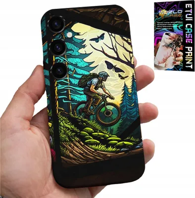 Obrázek produktu pro Pouzdro Pro Samsung Galaxy S24 - Cyklistické Extrémní Lesní Expedice