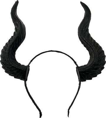 Produktbild von Teufelshörner-Stirnband, Halloween, Gothic, Ziegenhorn, Haarband, Cosplay, Haarreifen, Zubehör für Halloween-Party, Verkleidung