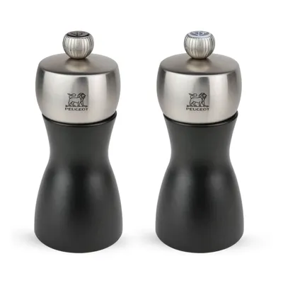 Obrázek produktu pro PEUGEOT Mlýnek na pepř Sada mlýnků na sůl matná černá 12 cm FIDJI 2/21283