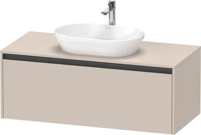Produktbild von Duravit Ketho.2 Wastafelonderkast 120x55x45,9 cm Mat Taupe