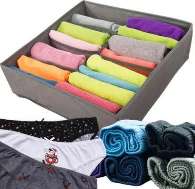 Obrázok produktu pre Organizér na spodnú bielizeň do zásuvky šatníka 8 priehradiek