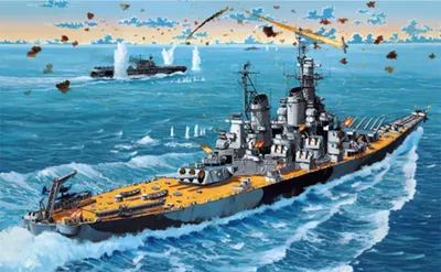 Zdjęcie produktu dla Revell Battleship USS New Jersey 1:1200