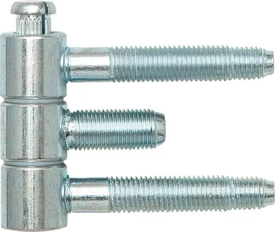 Produktbild von SFS Stahlzargenband (Türband) 3-teilig, Einbohrband 16x46,7mm Stahl verzinkt