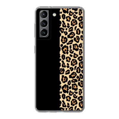 Produktbild von MuchoWow® Handyhülle Schutzhülle Hülle für Samsung Galaxy S21 Panther Druck - Design - Tiere Silikon Softcase Handy Hülle - Softcase